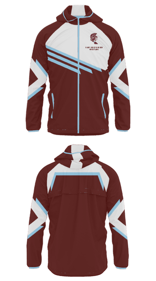 Windbreaker, Saint Joseph-Ogden High School Wrestling, Wrestling, Teamtime, Team time, sublimation, custom sports apparel, team uniforms, spirit wear, spiritwear, sports uniforms, custom shirts, team store, custom team store, fundraiser sports, apparel fundraiser