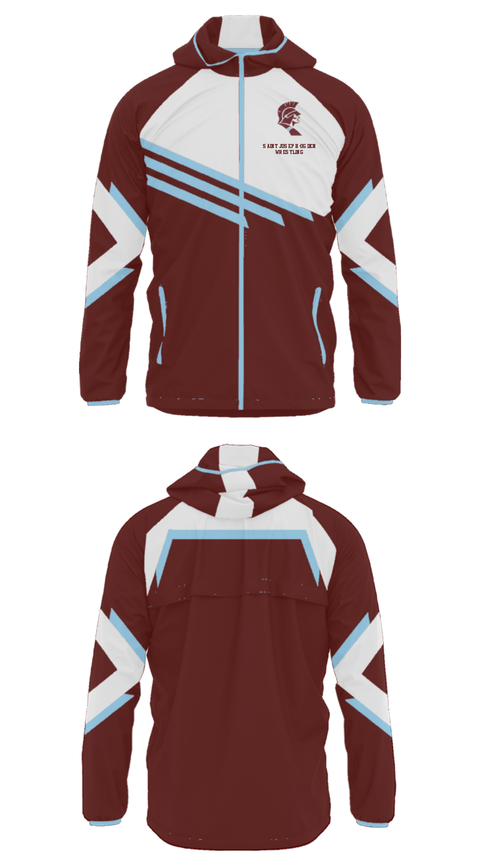 Windbreaker, Saint Joseph-Ogden High School Wrestling, Wrestling, Teamtime, Team time, sublimation, custom sports apparel, team uniforms, spirit wear, spiritwear, sports uniforms, custom shirts, team store, custom team store, fundraiser sports, apparel fundraiser