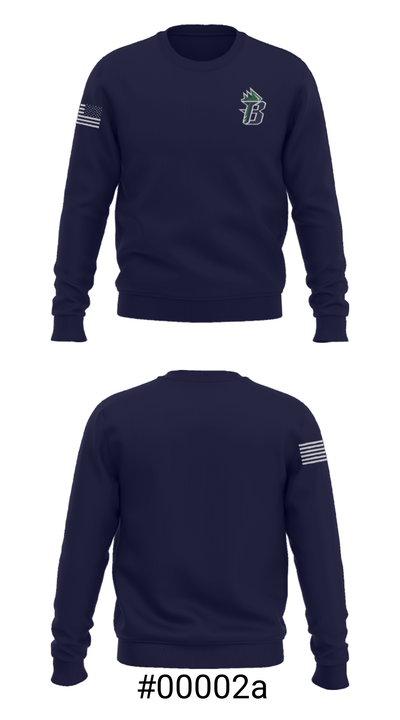 Todd Beamer High School Gymnastics 95798481 Crew Neck Sweatshirt - 16