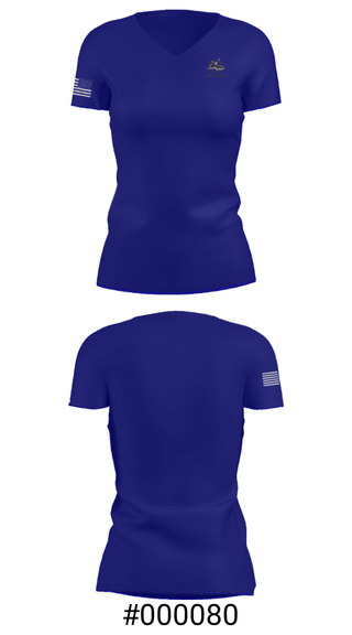 Women's Short Sleeve Vneck Shirt, Oasis High School Bowling, Bowling, Teamtime, Team time, sublimation, custom sports apparel, team uniforms, spirit wear, spiritwear, sports uniforms, custom shirts, team store, custom team store, fundraiser sports, apparel fundraiser