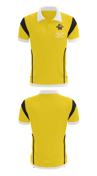 Short Sleeve Performance Polo, Madill High School Basketball, Women's Basketball, Teamtime, Team time, sublimation, custom sports apparel, team uniforms, spirit wear, spiritwear, sports uniforms, custom shirts, team store, custom team store, fundraiser sports, apparel fundraiser