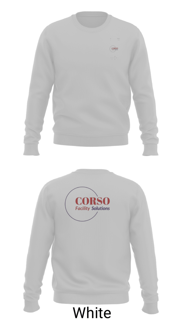 Crew Neck Sweatshirt, Corso Air Services, , Teamtime, Team time, sublimation, custom sports apparel, team uniforms, spirit wear, spiritwear, sports uniforms, custom shirts, team store, custom team store, fundraiser sports, apparel fundraiser