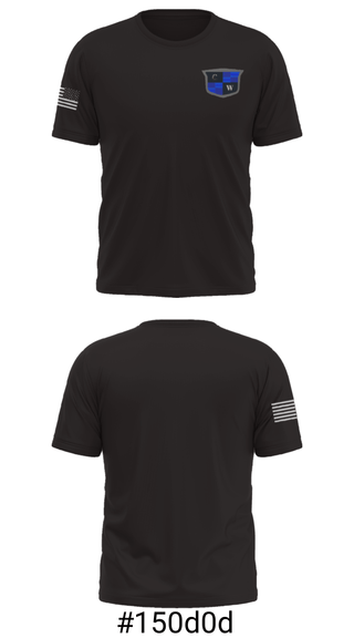 Short Sleeve Performance Shirt, Charlie West, Police, Teamtime, Team time, sublimation, custom sports apparel, team uniforms, spirit wear, spiritwear, sports uniforms, custom shirts, team store, custom team store, fundraiser sports, apparel fundraiser