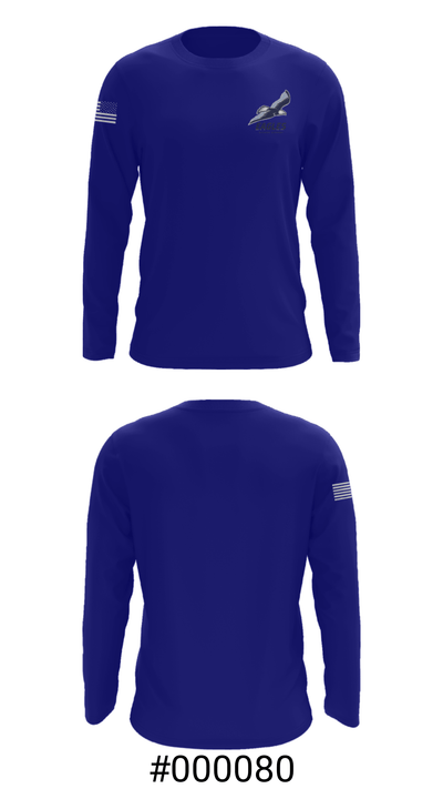 The Willows Academy 41927559 Long Sleeve Performance Shirt - 18
