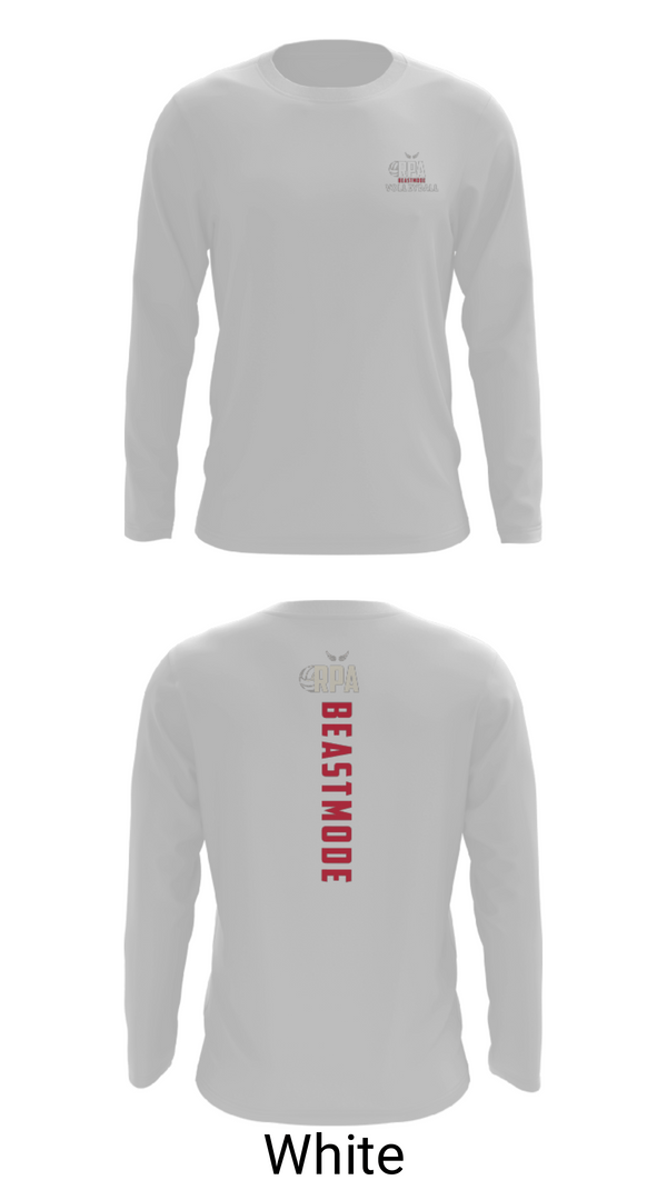 Long Sleeve Performance Shirt, RISE, Women's Volleyball, Teamtime, Team time, sublimation, custom sports apparel, team uniforms, spirit wear, spiritwear, sports uniforms, custom shirts, team store, custom team store, fundraiser sports, apparel fundraiser