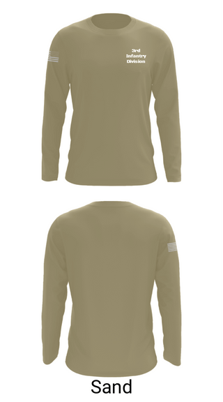 Long Sleeve Performance Shirt, 3rd Infantry Division, , Teamtime, Team time, sublimation, custom sports apparel, team uniforms, spirit wear, spiritwear, sports uniforms, custom shirts, team store, custom team store, fundraiser sports, apparel fundraiser