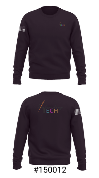 Crew Neck Sweatshirt, Embroidery Tech, , Teamtime, Team time, sublimation, custom sports apparel, team uniforms, spirit wear, spiritwear, sports uniforms, custom shirts, team store, custom team store, fundraiser sports, apparel fundraiser