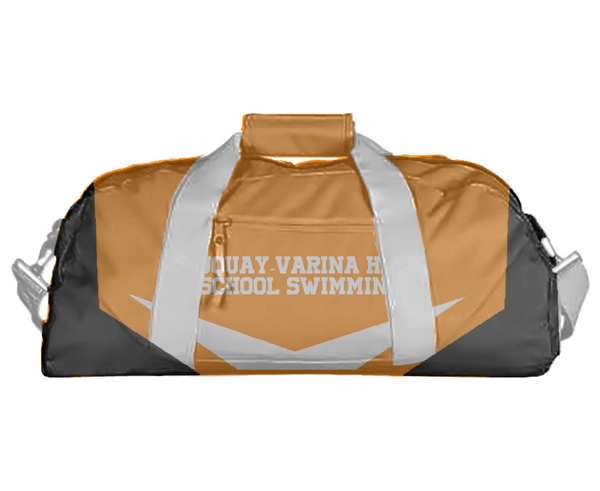 Duffle Bag, Fuquay-Varina High School Swimming, Swimming, Teamtime, Team time, sublimation, custom sports apparel, team uniforms, spirit wear, spiritwear, sports uniforms, custom shirts, team store, custom team store, fundraiser sports, apparel fundraiser