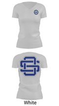 Ocean Springs Middle School Basketball 48303551 Women's Short Sleeve V-neck Shirt - 7