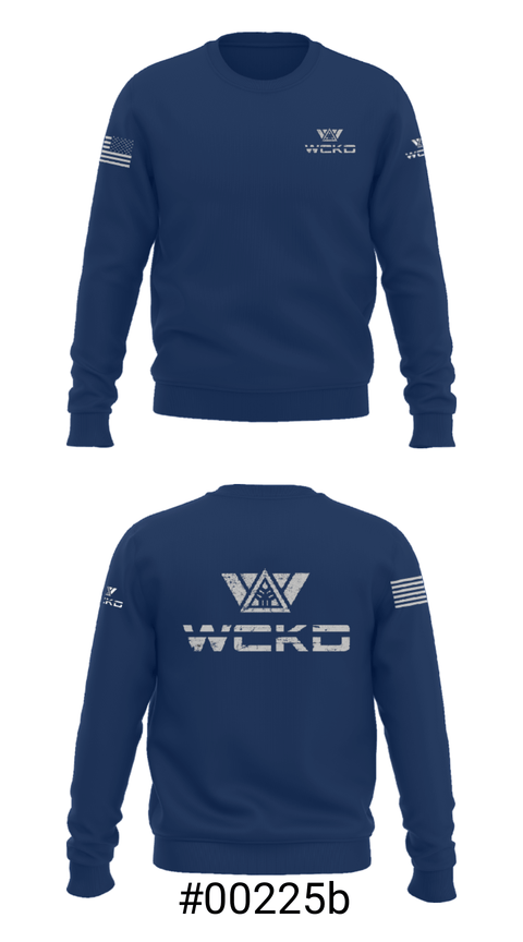 Crew Neck Sweatshirt, PA WCKD Airsoft Organization, , Teamtime, Team time, sublimation, custom sports apparel, team uniforms, spirit wear, spiritwear, sports uniforms, custom shirts, team store, custom team store, fundraiser sports, apparel fundraiser