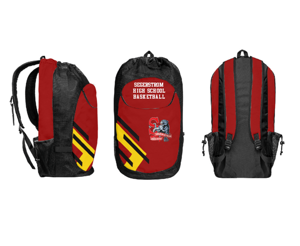 Gear Bag, Segerstrom High School Basketball, Women's Basketball, Teamtime, Team time, sublimation, custom sports apparel, team uniforms, spirit wear, spiritwear, sports uniforms, custom shirts, team store, custom team store, fundraiser sports, apparel fundraiser