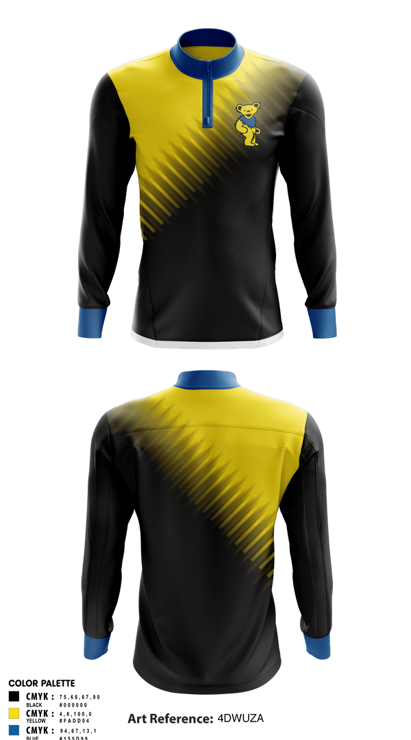 Quarter Zip Jacket, Grateful, Ice Hockey, Teamtime, Team time, sublimation, custom sports apparel, team uniforms, spirit wear, spiritwear, sports uniforms, custom shirts, team store, custom team store, fundraiser sports, apparel fundraiser