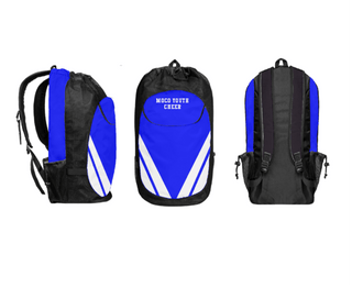 Gear Bag, Moco youth cheer, Cheer, Teamtime, Team time, sublimation, custom sports apparel, team uniforms, spirit wear, spiritwear, sports uniforms, custom shirts, team store, custom team store, fundraiser sports, apparel fundraiser