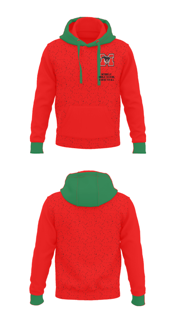Hoodie, Mcdougle Middle School Basketball, Women's Basketball, Teamtime, Team time, sublimation, custom sports apparel, team uniforms, spirit wear, spiritwear, sports uniforms, custom shirts, team store, custom team store, fundraiser sports, apparel fundraiser