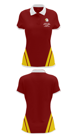 Women's Short Sleeve Performance Polo, Ellicottville Central Middle School Basketball, Women's Basketball, Teamtime, Team time, sublimation, custom sports apparel, team uniforms, spirit wear, spiritwear, sports uniforms, custom shirts, team store, custom team store, fundraiser sports, apparel fundraiser