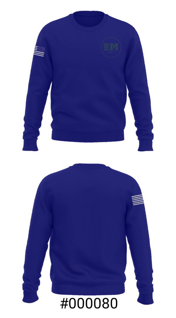 Crew Neck Sweatshirt, St Mary's High School Swimming, Swimming, Teamtime, Team time, sublimation, custom sports apparel, team uniforms, spirit wear, spiritwear, sports uniforms, custom shirts, team store, custom team store, fundraiser sports, apparel fundraiser