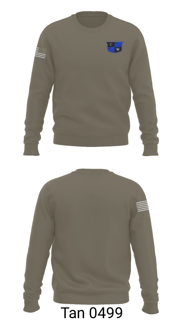 Crew Neck Sweatshirt, Charlie West, Police, Teamtime, Team time, sublimation, custom sports apparel, team uniforms, spirit wear, spiritwear, sports uniforms, custom shirts, team store, custom team store, fundraiser sports, apparel fundraiser