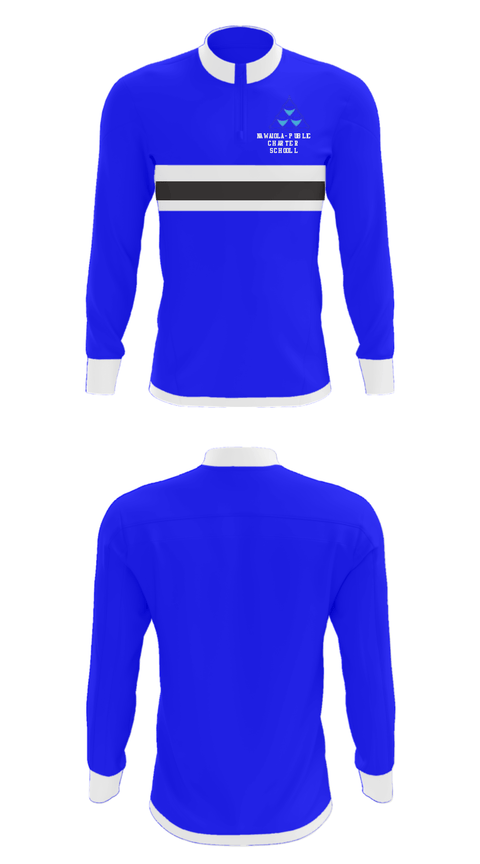 Quarter Zip Jacket, Na Wai Ola - Public Charter School l, Spirit Store, Teamtime, Team time, sublimation, custom sports apparel, team uniforms, spirit wear, spiritwear, sports uniforms, custom shirts, team store, custom team store, fundraiser sports, apparel fundraiser