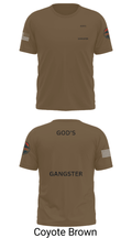 GOD'S GANGSTER 5799202 Short Sleeve Performance Shirt - 14