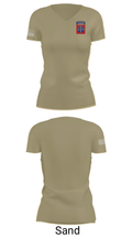 1-319th AFAR 20885310 Women's Short Sleeve V-neck Shirt - 44