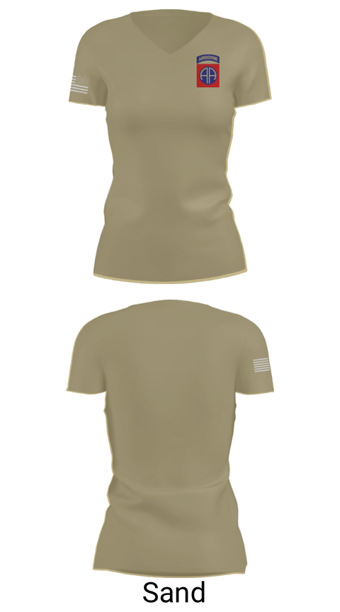 Women's Short Sleeve Vneck Shirt, , Army, Teamtime, Team time, sublimation, custom sports apparel, team uniforms, spirit wear, spiritwear, sports uniforms, custom shirts, team store, custom team store, fundraiser sports, apparel fundraiser