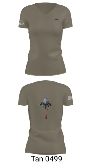 Women's Short Sleeve Vneck Shirt, 114th fighter wing, National Guard, Teamtime, Team time, sublimation, custom sports apparel, team uniforms, spirit wear, spiritwear, sports uniforms, custom shirts, team store, custom team store, fundraiser sports, apparel fundraiser