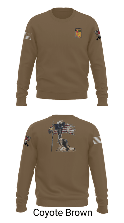 18th FA BDE Airborne 33985132 Crew Neck Sweatshirt - 10