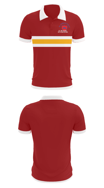 St Anthony Catholic School 97610282 Short Sleeve Performance Polo - 34