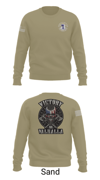 Crew Neck Sweatshirt, 1-50 infantry battalion, Army, Teamtime, Team time, sublimation, custom sports apparel, team uniforms, spirit wear, spiritwear, sports uniforms, custom shirts, team store, custom team store, fundraiser sports, apparel fundraiser