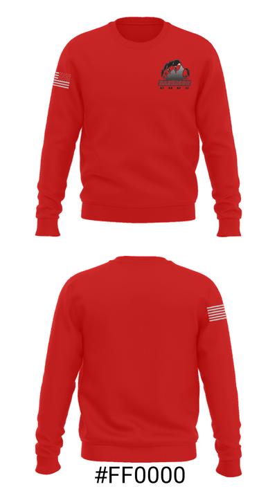 Harrison Middle School Basketball 57168676 Crew Neck Sweatshirt - 15
