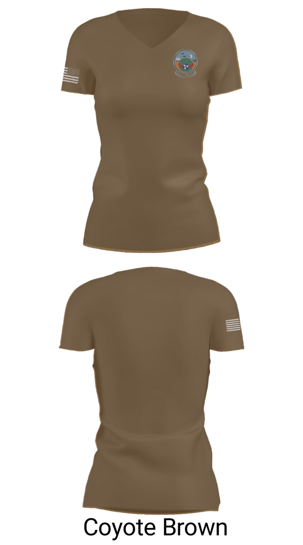 Women's Short Sleeve Vneck Shirt, , National Guard, Teamtime, Team time, sublimation, custom sports apparel, team uniforms, spirit wear, spiritwear, sports uniforms, custom shirts, team store, custom team store, fundraiser sports, apparel fundraiser
