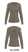 1-9 cav 77516871 Women's Long Sleeve V-neck Shirt - 39