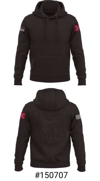 Hoodie, GOD'S GANGSTER'SBarnetts, Marines, Teamtime, Team time, sublimation, custom sports apparel, team uniforms, spirit wear, spiritwear, sports uniforms, custom shirts, team store, custom team store, fundraiser sports, apparel fundraiser