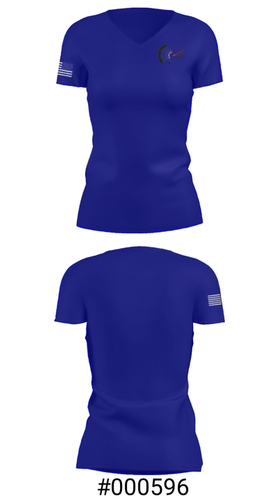 Isna Wica Owayawa (Loneman School) 49684400 Women's Short Sleeve V-neck Shirt - 21