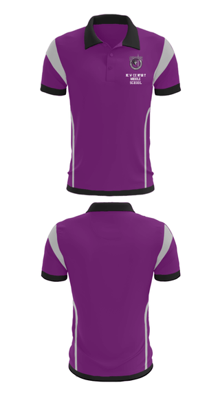 Short Sleeve Performance Polo, New Century Middle School, Spirit Store, Teamtime, Team time, sublimation, custom sports apparel, team uniforms, spirit wear, spiritwear, sports uniforms, custom shirts, team store, custom team store, fundraiser sports, apparel fundraiser