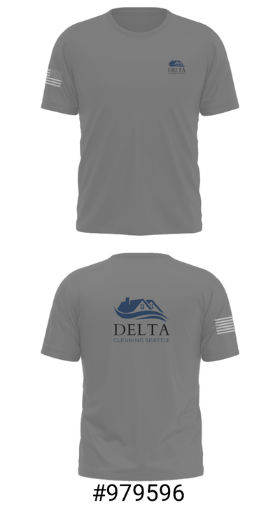 Delta cleaning LLC 32012075 Short Sleeve Performance Shirt - 19
