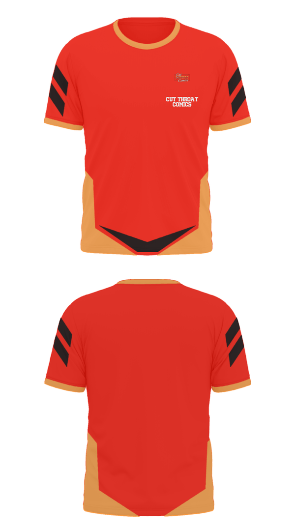 Short Sleeve Performance Polo, Cut Throat Comics, , Teamtime, Team time, sublimation, custom sports apparel, team uniforms, spirit wear, spiritwear, sports uniforms, custom shirts, team store, custom team store, fundraiser sports, apparel fundraiser