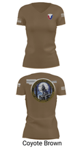 USAG Fort Hunter Liggett 63264859 Women's Short Sleeve V-neck Shirt - 12