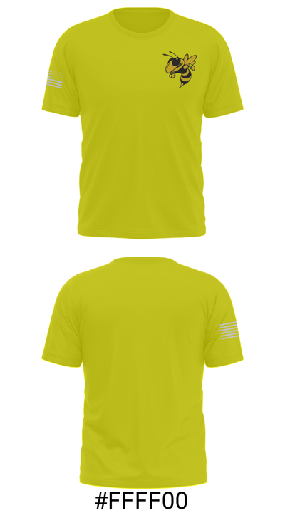 Haynes Academy For Advanced Studies Swimming 8741483 Short Sleeve Performance Shirt - 19