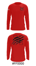 Mansfield High School Basketball 93945191 Long Sleeve Performance Shirt - 18