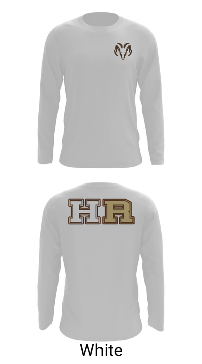 Holt High School Wrestling 51919696 Long Sleeve Performance Shirt - 4