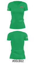 GAME TIME NATIONAL YOUTH SPORTS 65658098 Women's Short Sleeve V-neck Shirt - 21