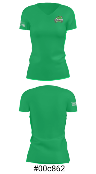 Women's Short Sleeve Vneck Shirt, GAME TIME NATIONAL YOUTH SPORTS, , Teamtime, Team time, sublimation, custom sports apparel, team uniforms, spirit wear, spiritwear, sports uniforms, custom shirts, team store, custom team store, fundraiser sports, apparel fundraiser