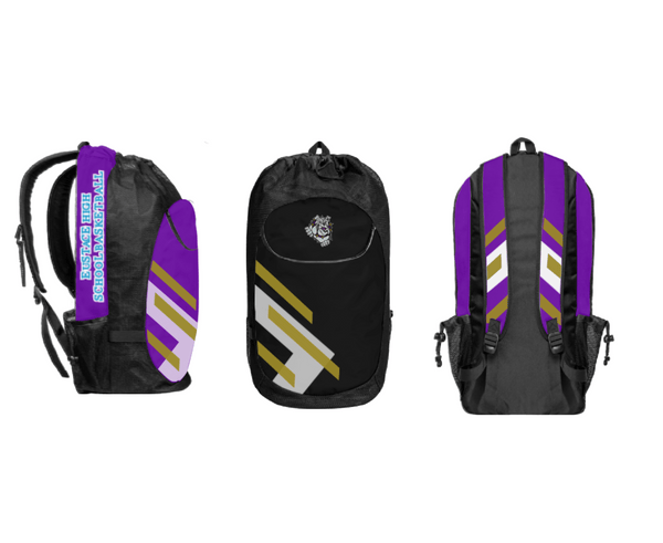 Gear Bag, Eustace High School Basketball, Women's Basketball, Teamtime, Team time, sublimation, custom sports apparel, team uniforms, spirit wear, spiritwear, sports uniforms, custom shirts, team store, custom team store, fundraiser sports, apparel fundraiser