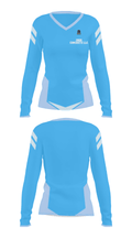 OSOS CONCRETE LLC 97572921 Women's Long Sleeve V-neck Shirt - 27