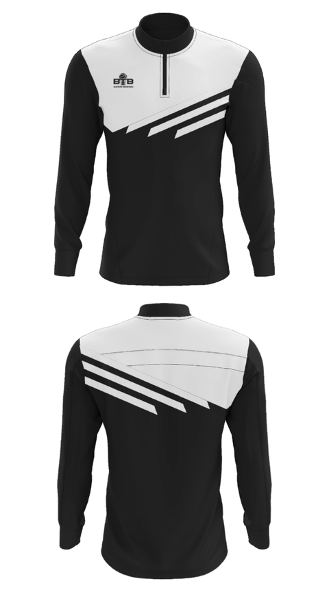 Quarter Zip Jacket, Blacktop Basketball, Men's Basketball, Teamtime, Team time, sublimation, custom sports apparel, team uniforms, spirit wear, spiritwear, sports uniforms, custom shirts, team store, custom team store, fundraiser sports, apparel fundraiser