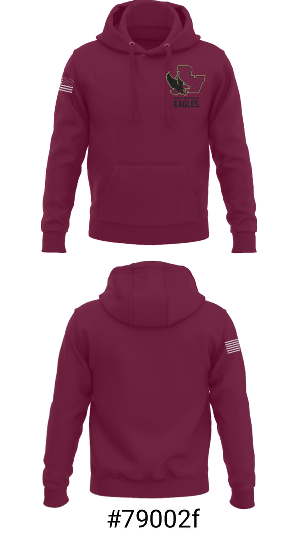 Hoodie, Bishop Watterson High School Basketball, Women's Basketball, Teamtime, Team time, sublimation, custom sports apparel, team uniforms, spirit wear, spiritwear, sports uniforms, custom shirts, team store, custom team store, fundraiser sports, apparel fundraiser