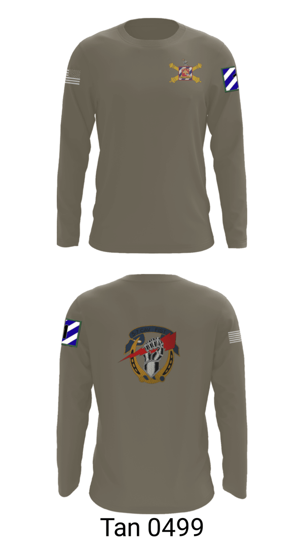 Long Sleeve Performance Shirt, , Army, Teamtime, Team time, sublimation, custom sports apparel, team uniforms, spirit wear, spiritwear, sports uniforms, custom shirts, team store, custom team store, fundraiser sports, apparel fundraiser