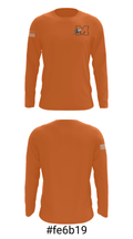 Manvel Junior High School Basketball 8315768 Long Sleeve Performance Shirt - 18