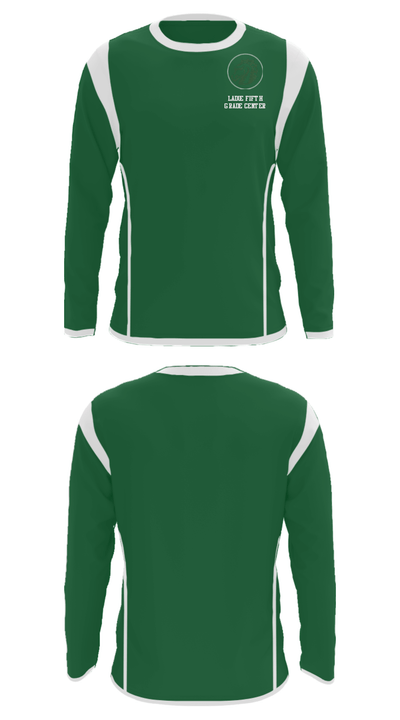 Ladue Fifth Grade Center 13752572 Long Sleeve Performance Shirt - 32